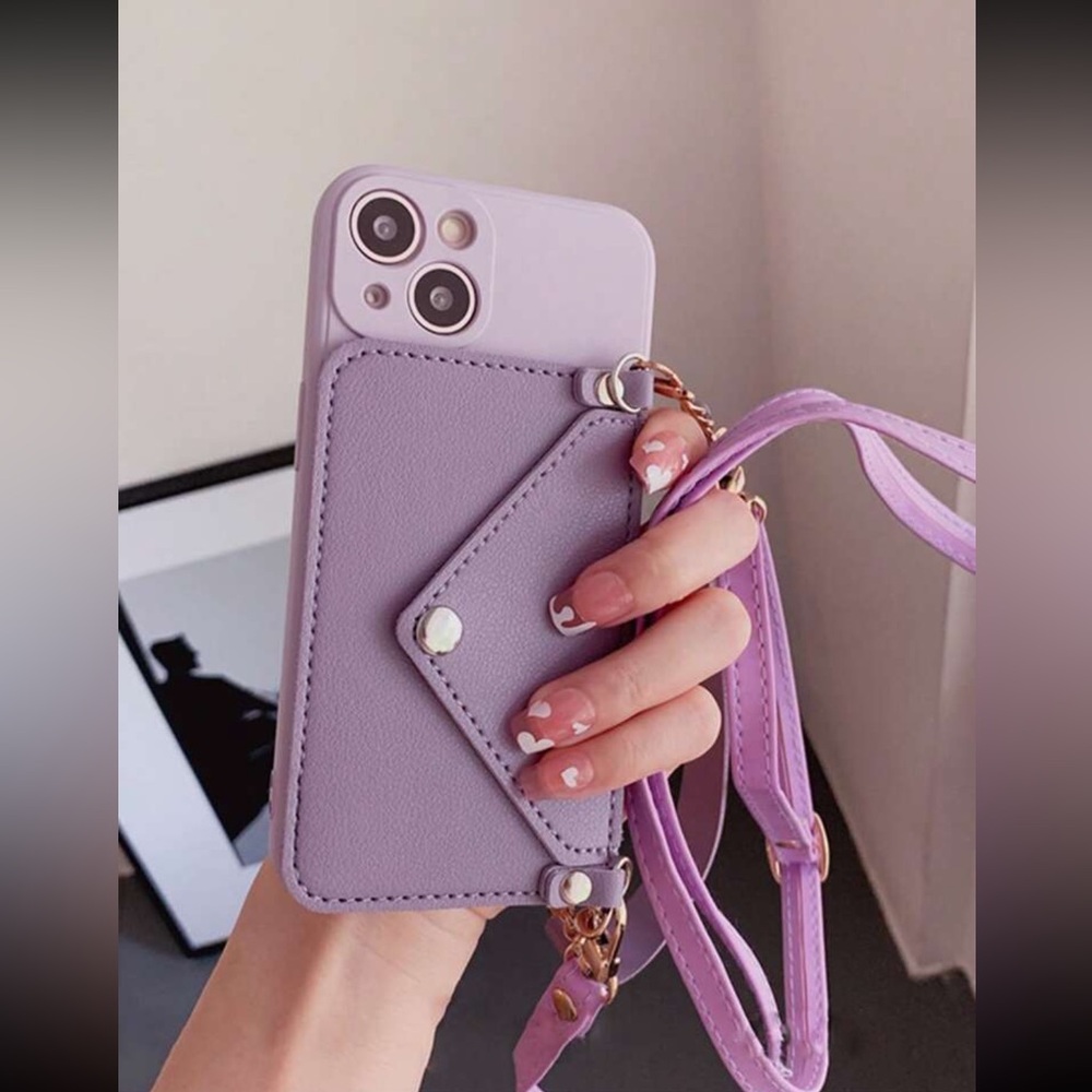SHEIN iPhone 11 Phone Case with Straps